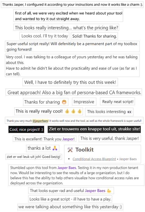 Conditional Access Blueprint feedback